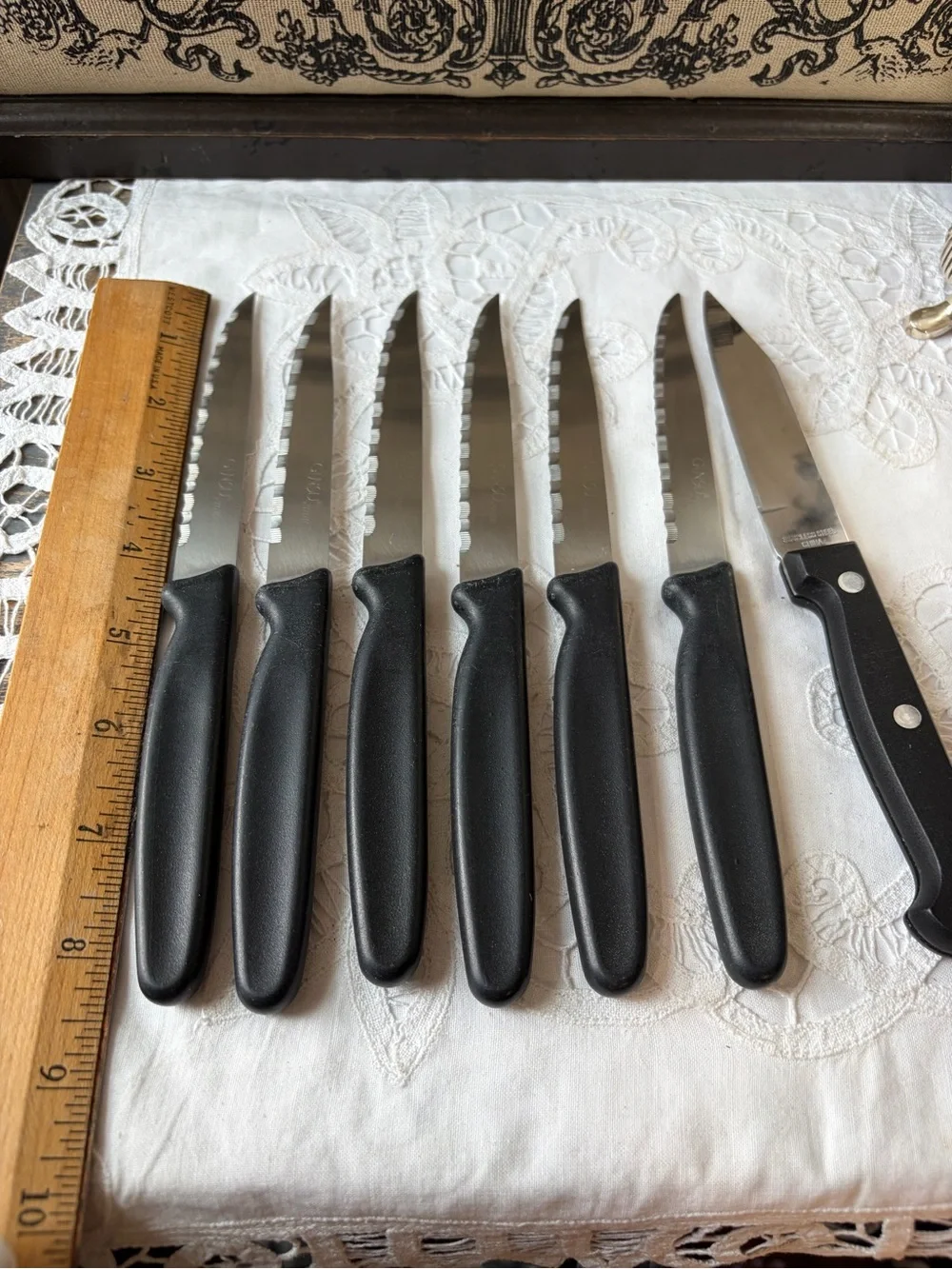 Ginsu 2000 serated knife set